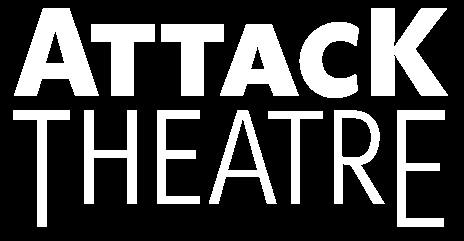 The text "Attack Theatre" in white on a black background