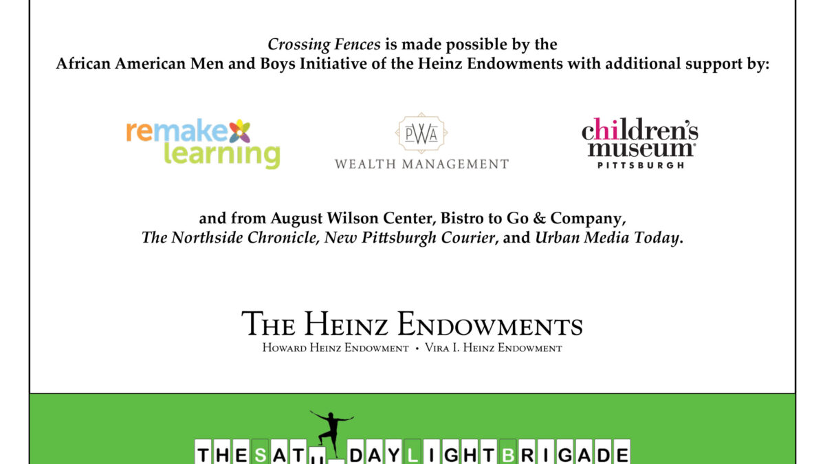 A collection of sponsors for Crossing Fences