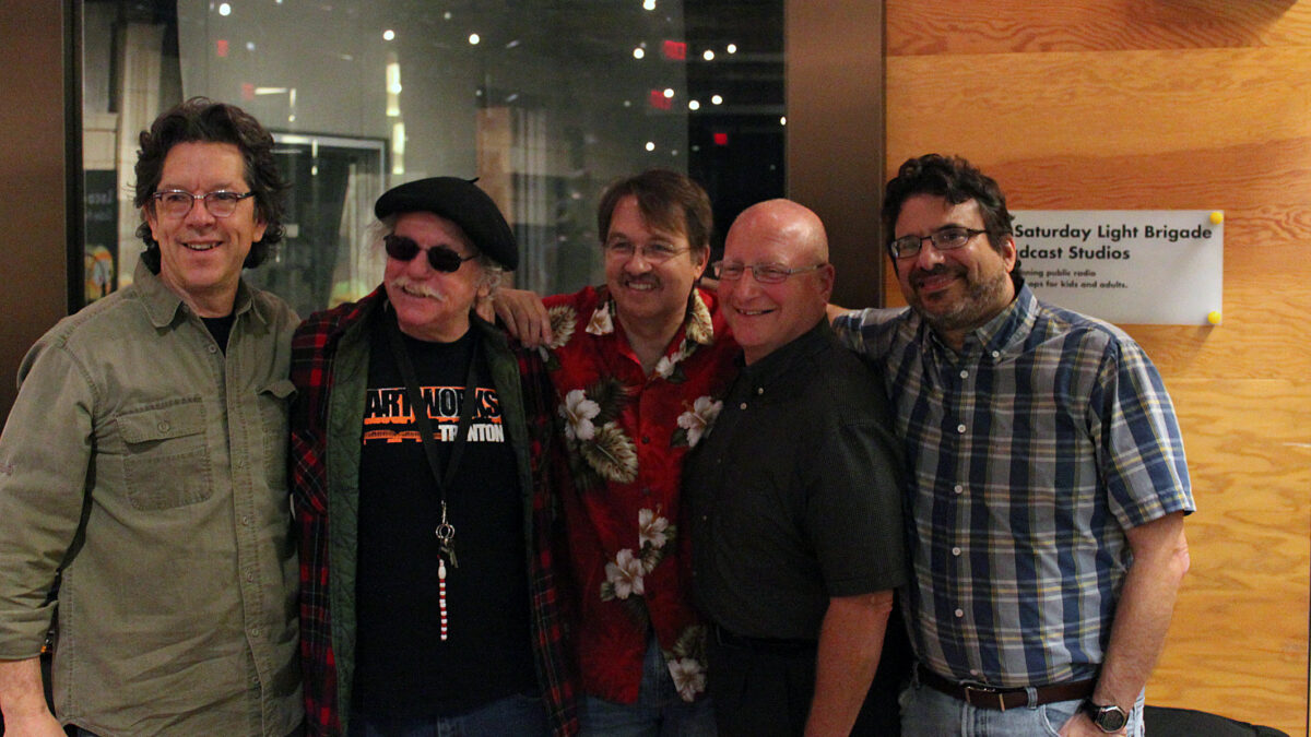 IMG_2108 Five adults smiling and posing in profile