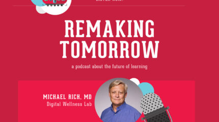 an adult standing in profile