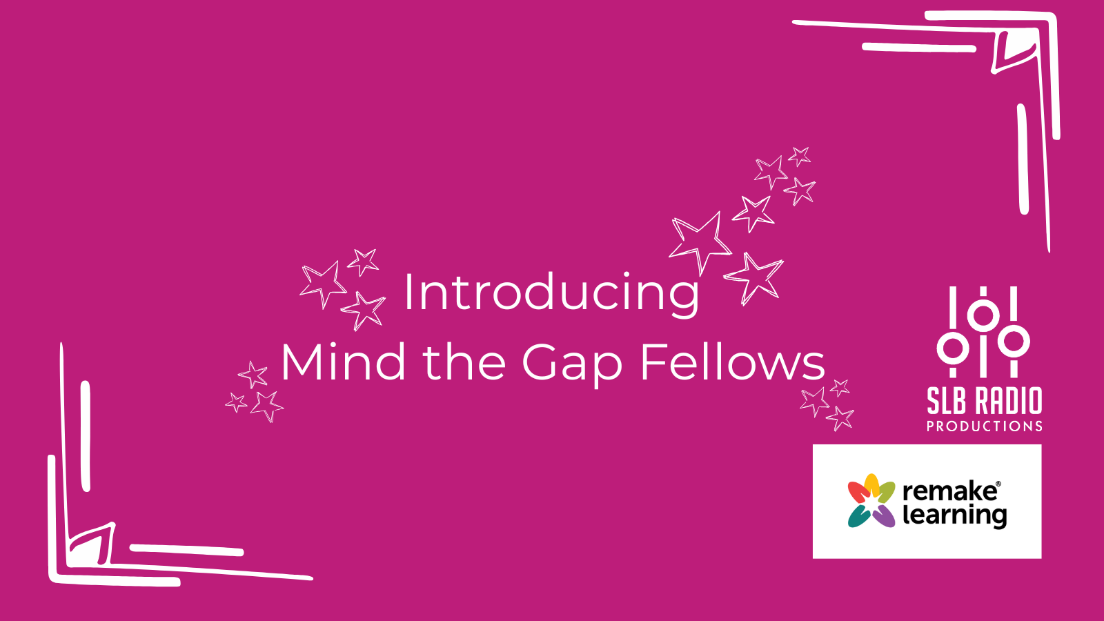 Introducing Mind the Gap Fellows graphic.