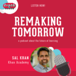 Graphic featuring a man with an illustrated microphone