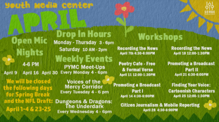 April YMC Events Graphic