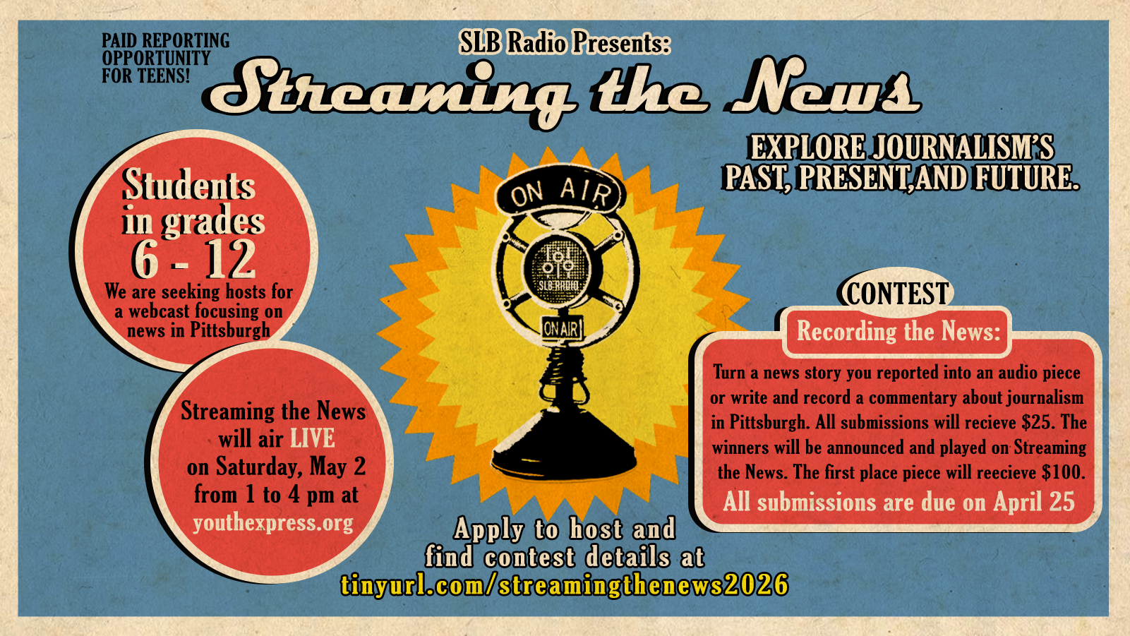 Streaming the news flyer.