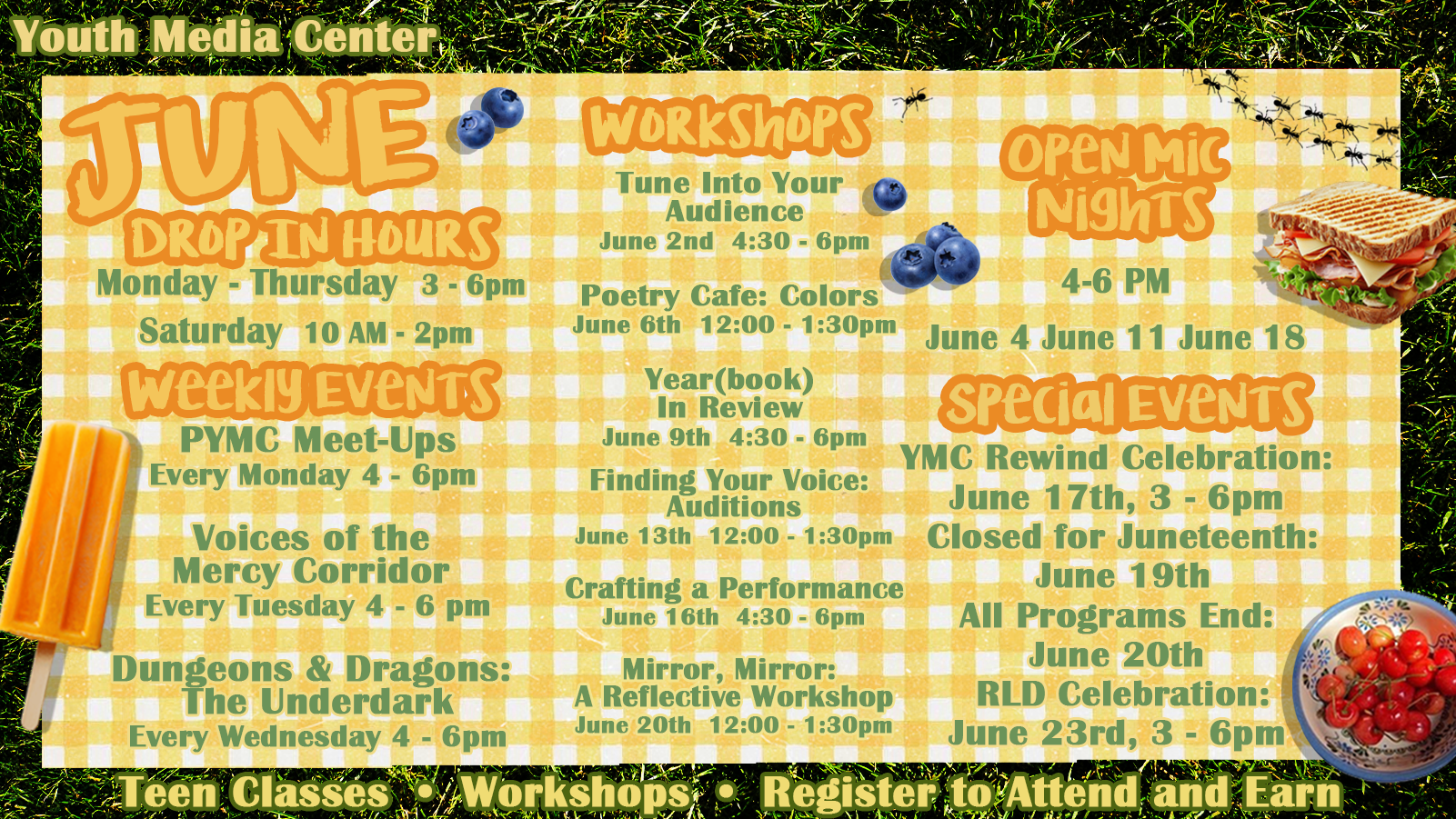 YMC June Calendar Graphic